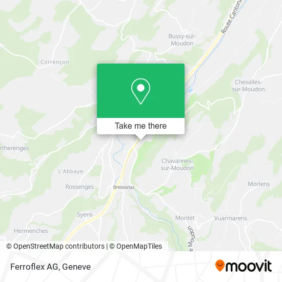 Ferroflex AG map