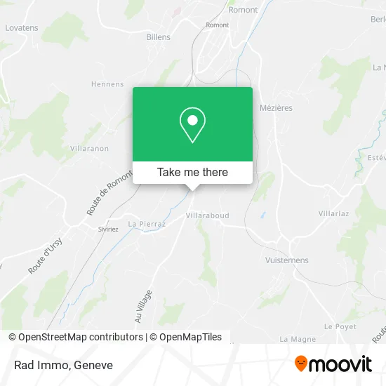 Rad Immo map