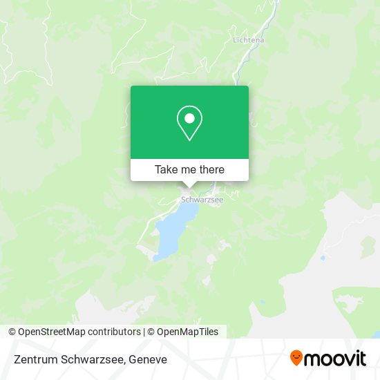 Zentrum Schwarzsee map