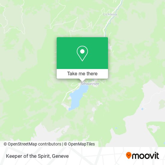 Keeper of the Spirit map
