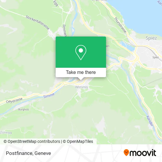 Postfinance map