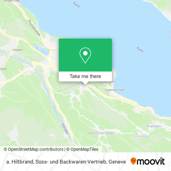 a. Hiltbrand, Süss- und Backwaren-Vertrieb map