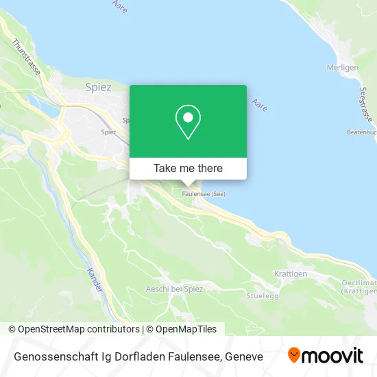 Genossenschaft Ig Dorfladen Faulensee plan