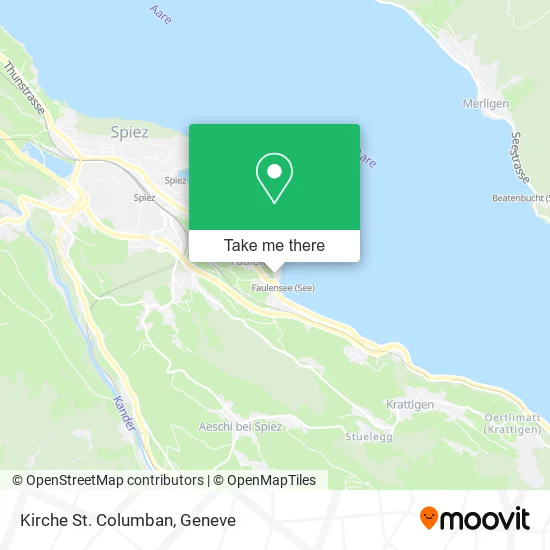 Kirche St. Columban map