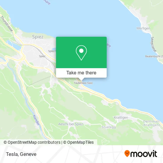 Tesla map