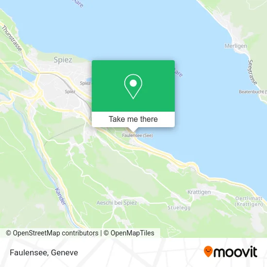 Faulensee map
