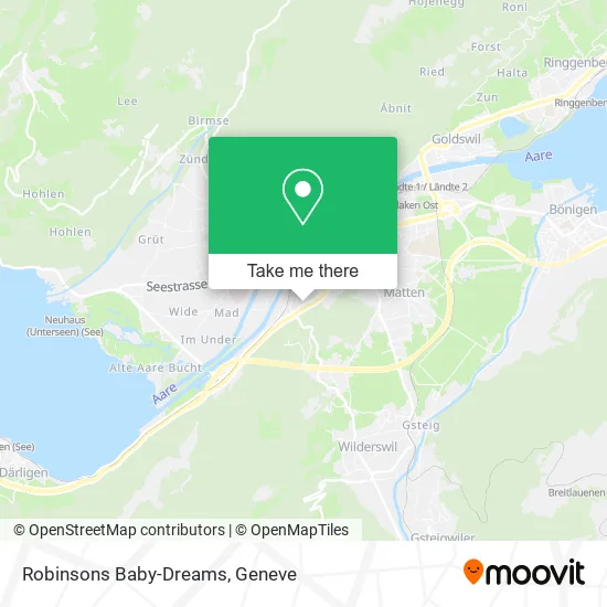 Robinsons Baby-Dreams map