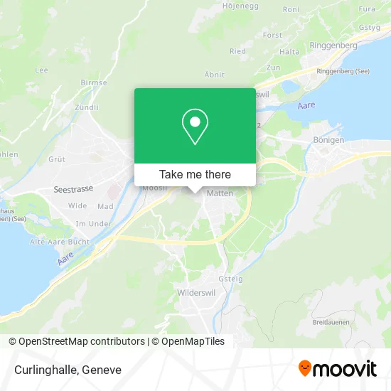Curlinghalle map
