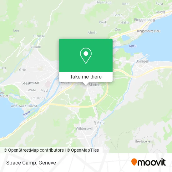 Space Camp map