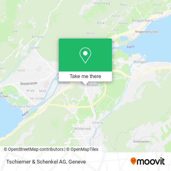 Tschiemer & Schenkel AG map