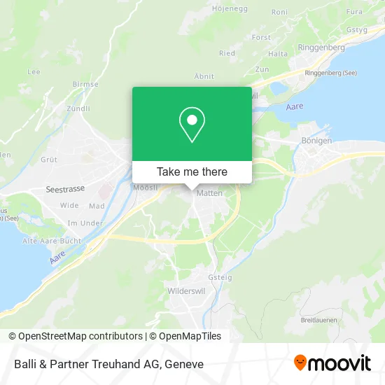 Balli & Partner Treuhand AG map