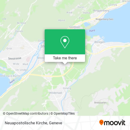 Neuapostolische Kirche map