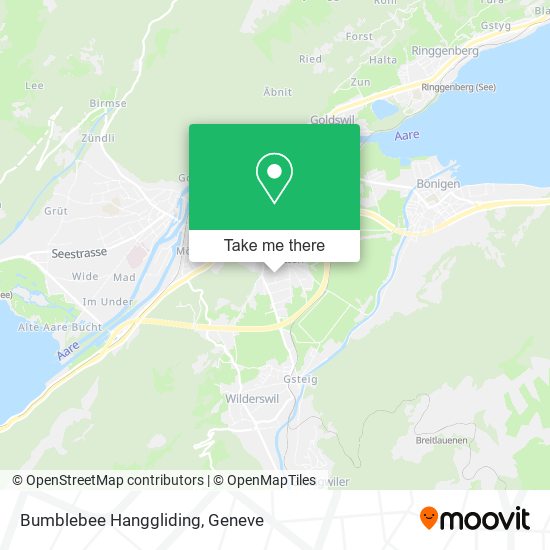 Bumblebee Hanggliding map