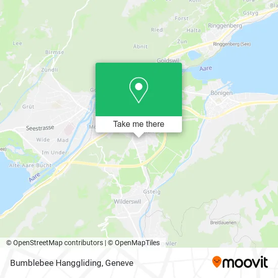 Bumblebee Hanggliding map