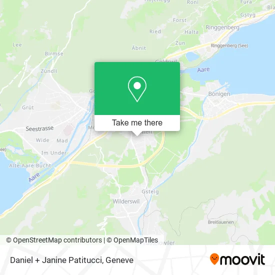 Daniel + Janine Patitucci map