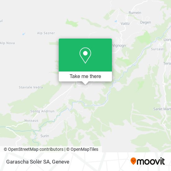 Garascha Solèr SA map