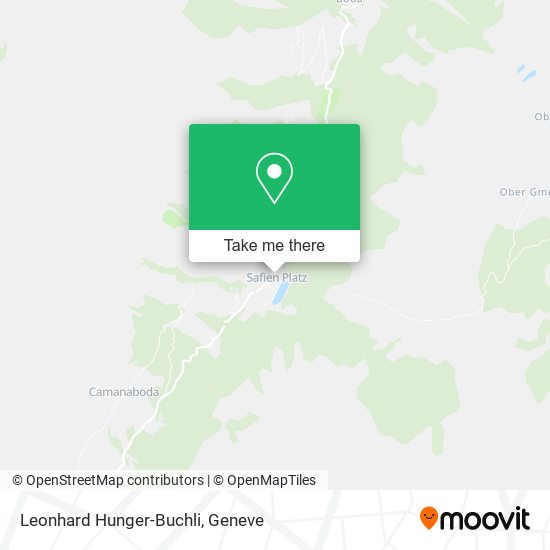 Leonhard Hunger-Buchli map
