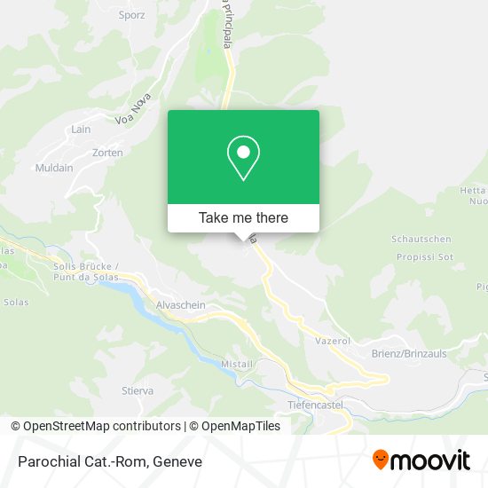 Parochial Cat.-Rom map