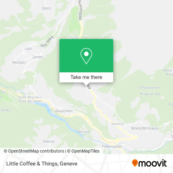 Little Coffee & Things map