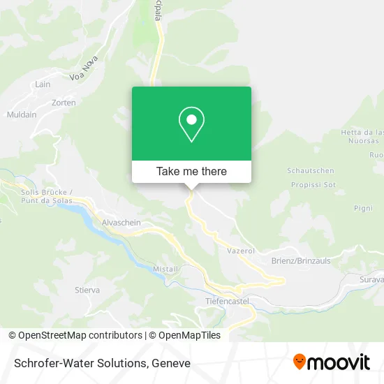 Schrofer-Water Solutions map