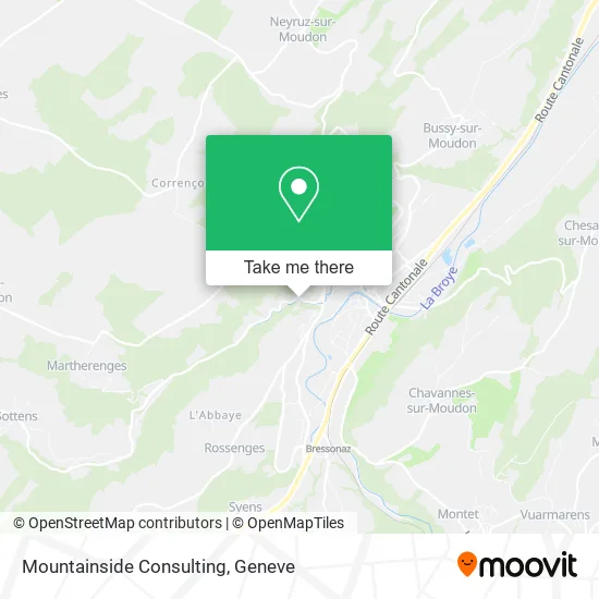 Mountainside Consulting map