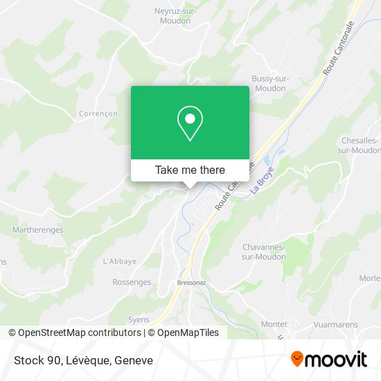 Stock 90, Lévèque map