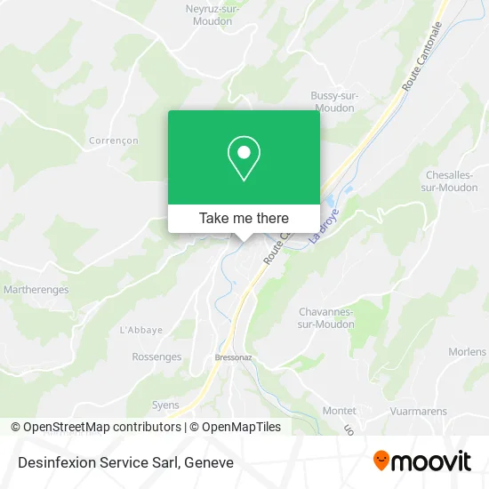 Desinfexion Service Sarl map
