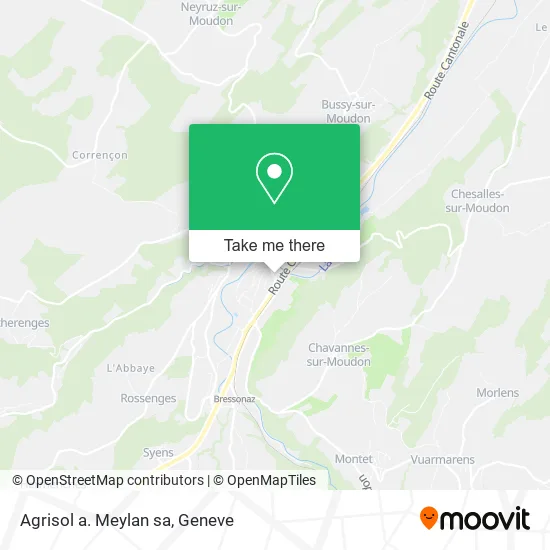 Agrisol a. Meylan sa map