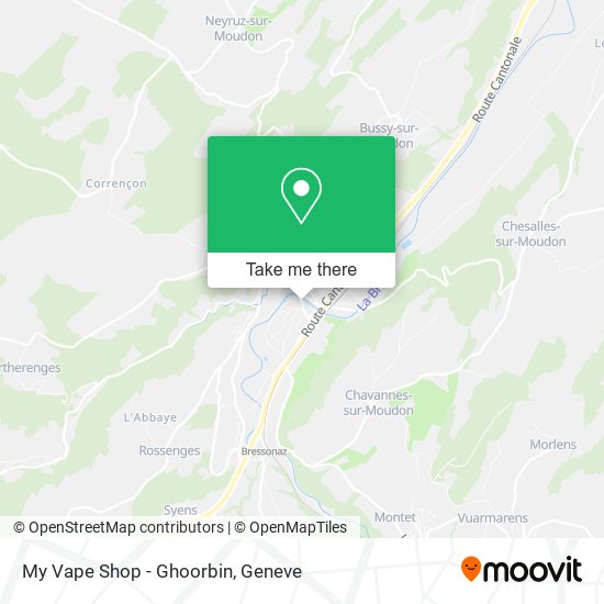 My Vape Shop - Ghoorbin map