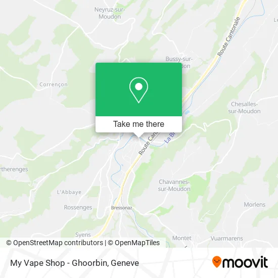 My Vape Shop - Ghoorbin map