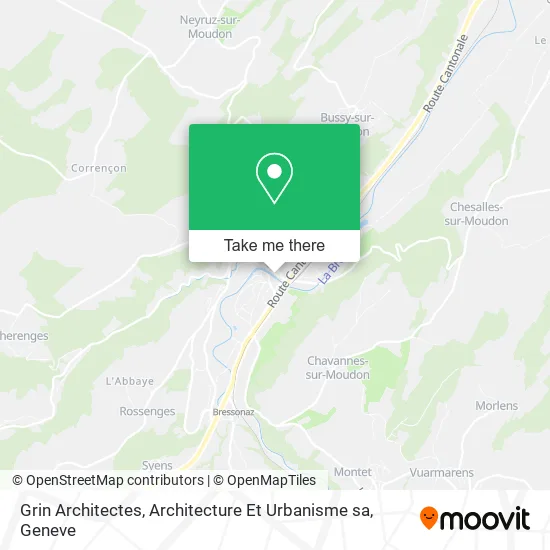 Grin Architectes, Architecture Et Urbanisme sa map