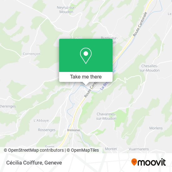 Cécilia Coiffure map