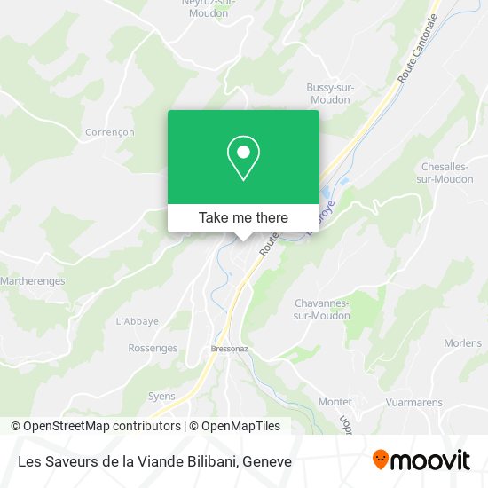 Les Saveurs de la Viande Bilibani map
