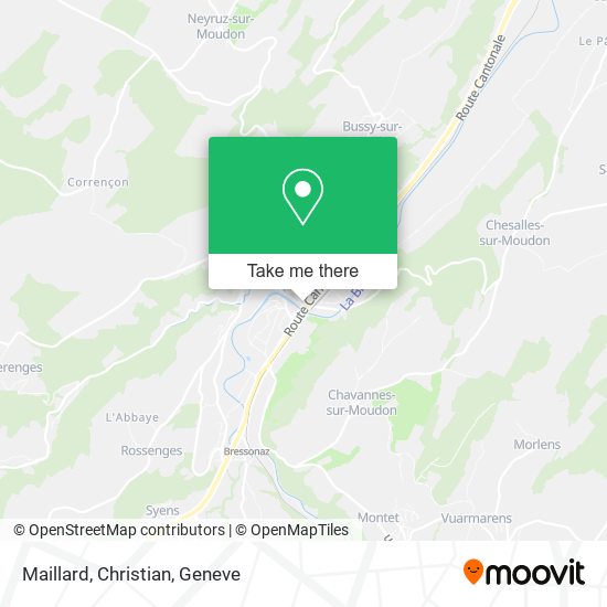 Maillard, Christian map