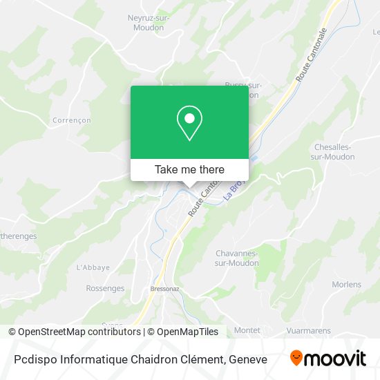 Pcdispo Informatique Chaidron Clément map