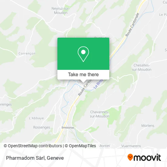 Pharmadom Sàrl plan