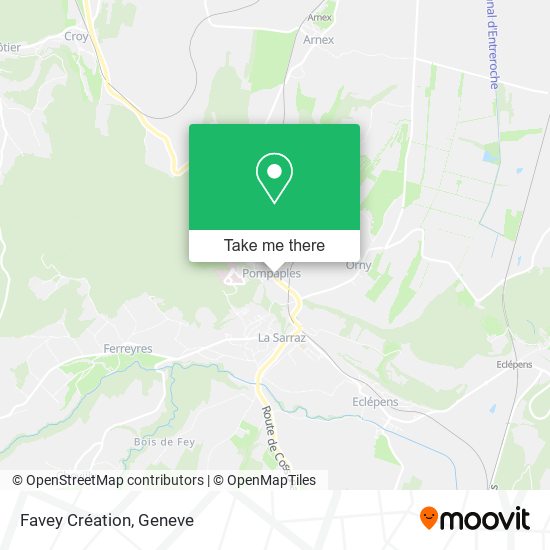 Favey Création map