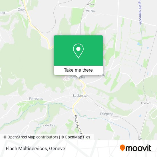 Flash Multiservices map