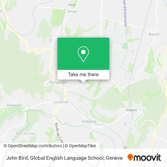 John Bird, Global English Language School map