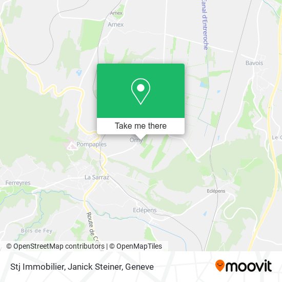 Stj Immobilier, Janick Steiner map