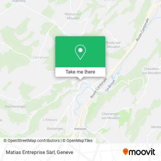 Matias Entreprise Sàrl map