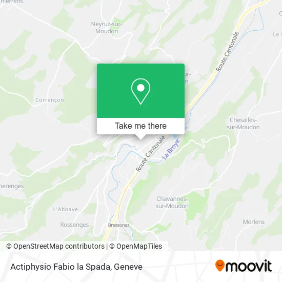 Actiphysio Fabio la Spada map