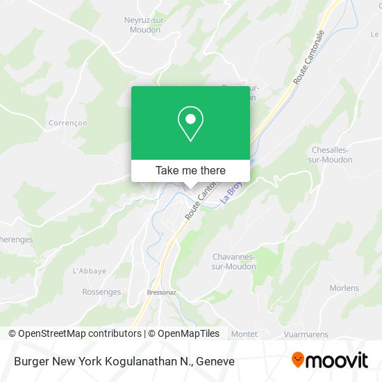 Burger New York Kogulanathan N. map