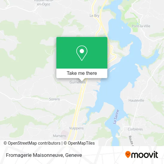 Fromagerie Maisonneuve map