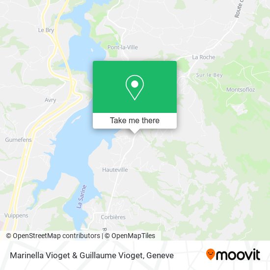 Marinella Vioget & Guillaume Vioget map