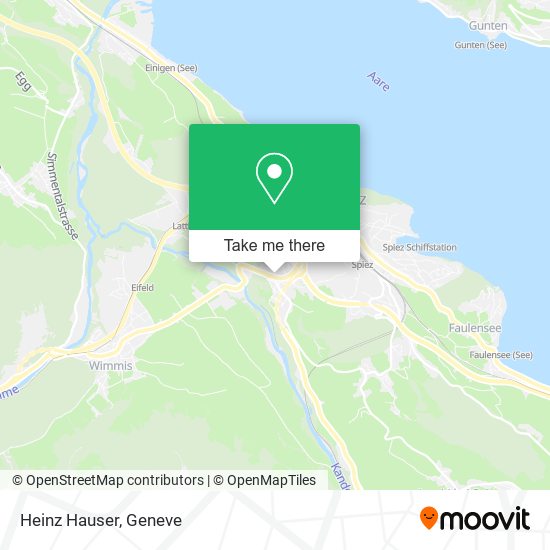 Heinz Hauser map