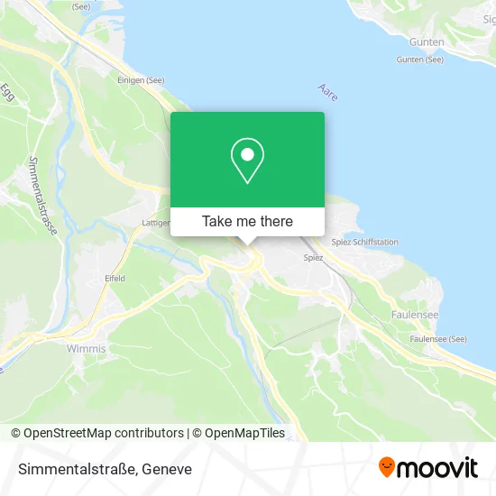 Simmentalstraße map