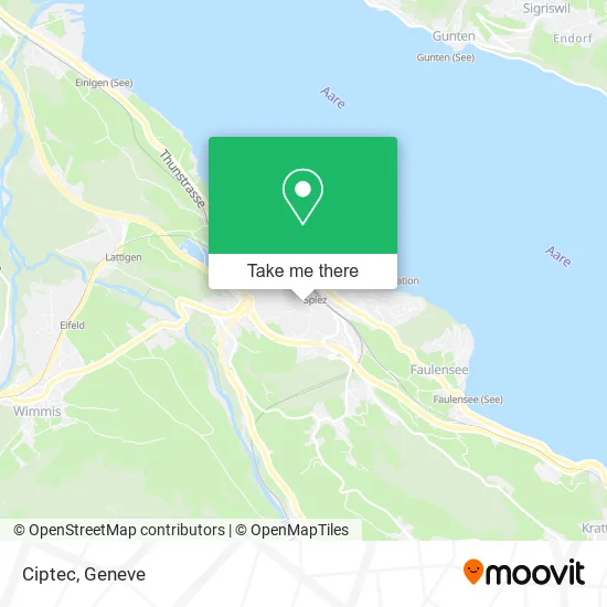 Ciptec map