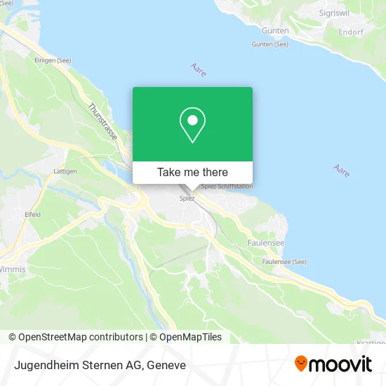 Jugendheim Sternen AG map