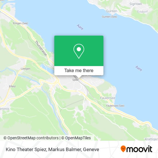Kino Theater Spiez, Markus Balmer map